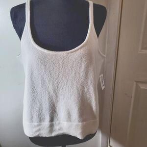 Brand new lite sweater tank top lose fit